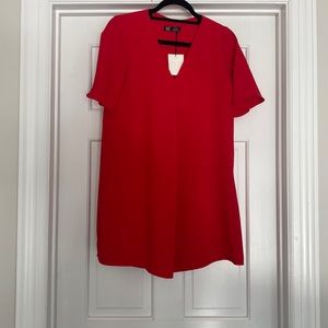Red short dress. Zara brand. Tags attached